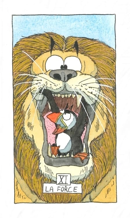 Tarot de Marseille — La force
