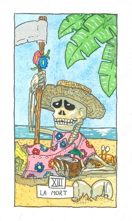 Tarot de Marseille — La mort