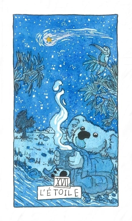 Tarot de Marseille — L'étoile